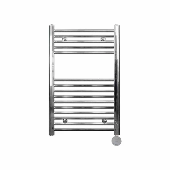 Ecostrad Fina-E Bluetooth Electric Towel Rail - Chrome 200w (500 X 800mm)