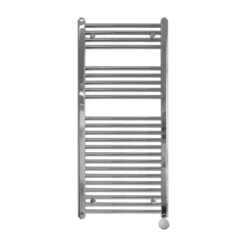 Ecostrad Fina-E Bluetooth Electric Towel Rail - Chrome 20 Ecostrad Fina-E Bluetooth Electric Towel Rail - Chrome -Heating Equipment Store fina e 1100x500 fe b 11 3c cutout front