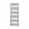 Terma Fiona ONE Designer Electric Towel Rail - Grey 600w (480 X 1380mm) 2 Terma Fiona ONE Designer Electric Towel Rail - Grey 600w (480 X 1380mm) -Heating Equipment Store fiona one 1380x480 sparkling gravel straight on