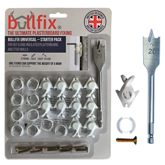 Bullfix Universal Plasterboard Fixings - Pro Pack (24) 4 Bullfix Universal Plasterboard Fixings - Pro Pack (24) - Image 2