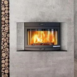 Jotul Panorama Clean Burn Matt Black -Heating Equipment Store i400panorama4 1400x