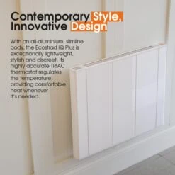 Ecostrad IQ Plus Electric Panel Heater - 1500w -Heating Equipment Store iq plus contemporary style tile 9