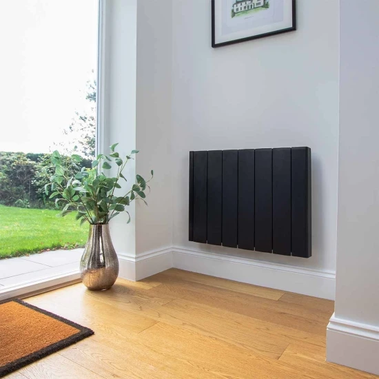 Ecostrad IQ Ceramic WiFi Controlled Electric Radiator - Black 1800w 6 Ecostrad IQ Ceramic WiFi Controlled Electric Radiator - Black 1800w - Image 4