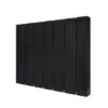 Ecostrad IQ Ceramic WiFi Controlled Electric Radiator - Black 1800w