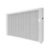 Ecostrad Klasse IQ WiFi Controlled Horizontal Electric Radiator – 1800W 2 Ecostrad Klasse IQ WiFi Controlled Horizontal Electric Radiator – 1800W -Heating Equipment Store klasse electric radiator 1800 side