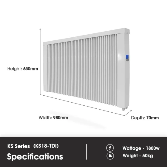Technotherm KS TDI High Heat Retention Radiator - 1800w 5 Technotherm KS TDI High Heat Retention Radiator - 1800w - Image 3