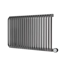 Terma Delfin E Designer Electric Radiator - Anthracite 1000w (1020 X 540mm)