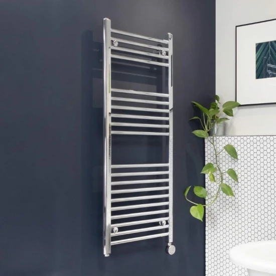 Ecostrad Fina-E Bluetooth Electric Towel Rail - Chrome 6 Ecostrad Fina-E Bluetooth Electric Towel Rail - Chrome - Image 4