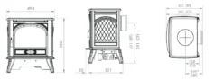 Dovre 280 Natural Gas Conventional Flue -Heating Equipment Store products Dovre 280 DIMS 59cd91ed 16e6 4bfb 8e21 18072d55662e 1024x365 1