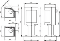 Nordpeis Quadro 2 With Top Plate On Base