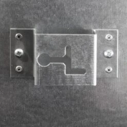 Technotherm ISP Design Glass Infrared Heating Panel - Black 750w (1330 X 690mm) -Heating Equipment Store rear bracket 26 4