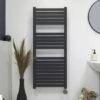 Ecostrad Scala IQ WiFi Electric Towel Rails - Anthracite -Heating Equipment Store scala a iq