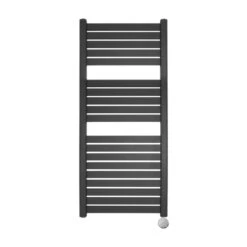 Ecostrad Scala Thermostatic Electric Towel Rail - Anthracite 600w (500 X 1200mm) -Heating Equipment Store scala bluetooth 500x1200 mockup cutout 401a6115