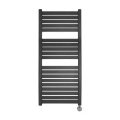Ecostrad Scala Thermostatic Electric Towel Rail - Anthracite -Heating Equipment Store scala thermostatic 500x1200 mockup cutout 401a6115