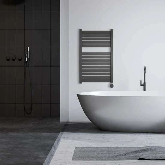 Ecostrad Scala IQ WiFi Electric Towel Rail - Anthracite 400w (500 X 800mm) 5 Ecostrad Scala IQ WiFi Electric Towel Rail - Anthracite 400w (500 X 800mm) - Image 3