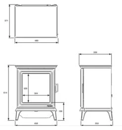 Gazco Sheraton Electric Stove -Heating Equipment Store sheraton electric