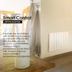Haverland Wi3 SmartWave Self-Programming Electric Radiator - 450W -Heating Equipment Store smartwave single feature 1 4 1