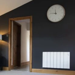 Haverland SmartWave Self-Programming Electric Radiators -Heating Equipment Store smartwave wi7 under clock in living room