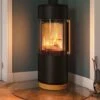 Spartherm Passo XS Rotating Wood Burning Stove -Heating Equipment Store spartherm