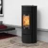 Lotus Prestige MST – With Heating Storage -Heating Equipment Store speicherofen lotus prestige mst schwarz montagebeispiel