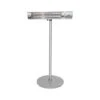 Ecostrad Infrared Patio Heater Stand - Silver -Heating Equipment Store sunglo and stand 1800x1800 1