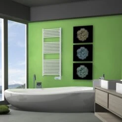 Haverland TOD-4 Heated Electric Towel Rail - 425w (550 X 800mm) -Heating Equipment Store tod lifestyle 2 2