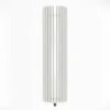 Terma Triga E AW Vertical Designer Electric Radiator - Curved White 1200w (430 X 1700mm) -Heating Equipment Store triga aw e soft white 2 3 1