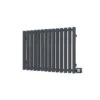 Terma Triga Designer Electric Radiator - Anthracite 600w (680 X 610mm) -Heating Equipment Store triga modern grey horizontal 15 6