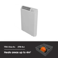 Technotherm TTB-E Duo 8+ WiFi Controlled Storage Heater - 0.85kw -Heating Equipment Store ttb8 heats