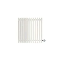 Terma Tune E Designer Electric Radiator - White 400w (590 X 600mm)